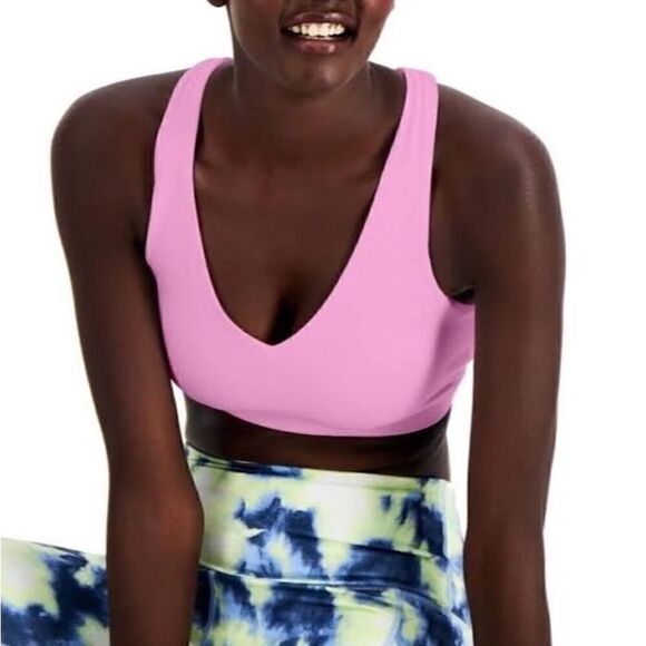 IDEOLOGY Low Impact Sports Bra RapiDry Flex Stretch pink XXL NWT - Picture 1 of 9